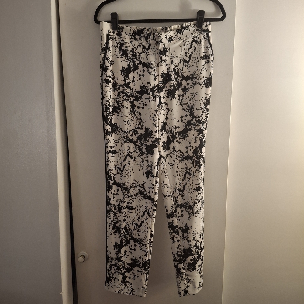 Banana Republic Monochrome Abstract Women's Pants